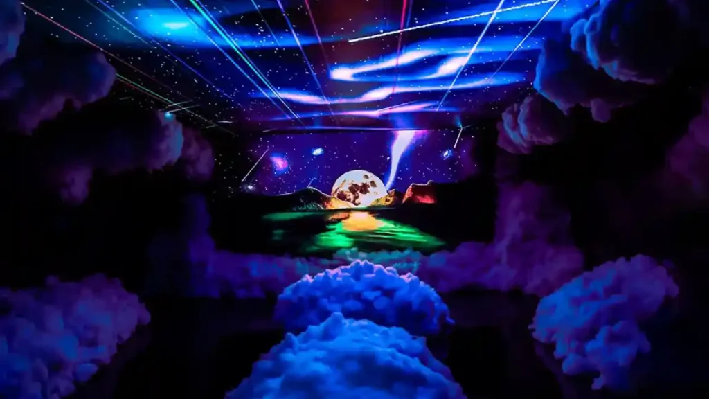 Exhibición en una de las salas de Fantasy Lab México.