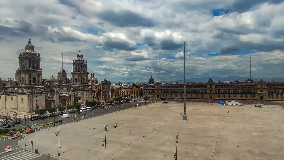 Zócalo de la CDMX.