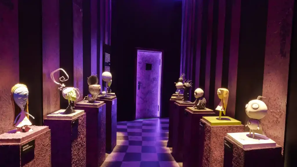 Parte de la decoración de Tim Burton: El Laberinto.