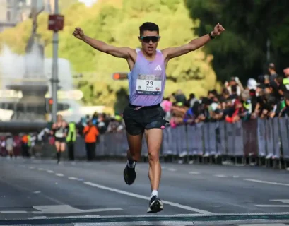 Corredor del Medio Maratón de la CDMX 2025.