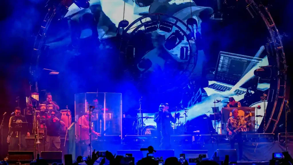 Concierto de Panteón Rococó en la Feria de Puebla 2026.