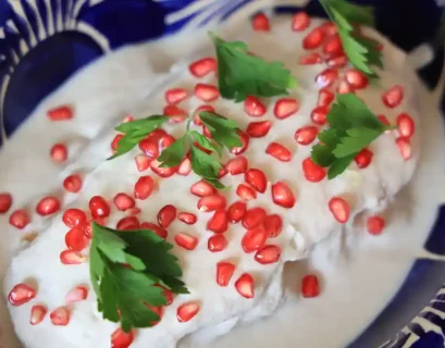 Cuatro restaurantes para comer chiles en nogada en Puebla.