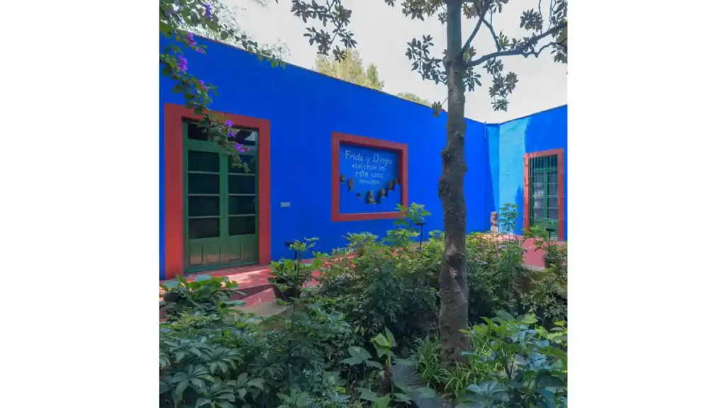 Jardín de La Casa Azul.