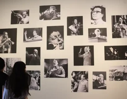 Asistentes a la Noche de Museos en Puebla.